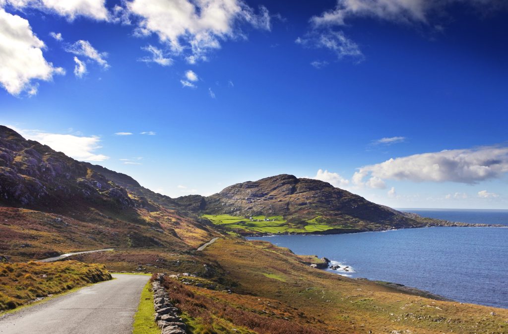 Coast Road on the Beara Peninsula, County Cork, South West Ireland