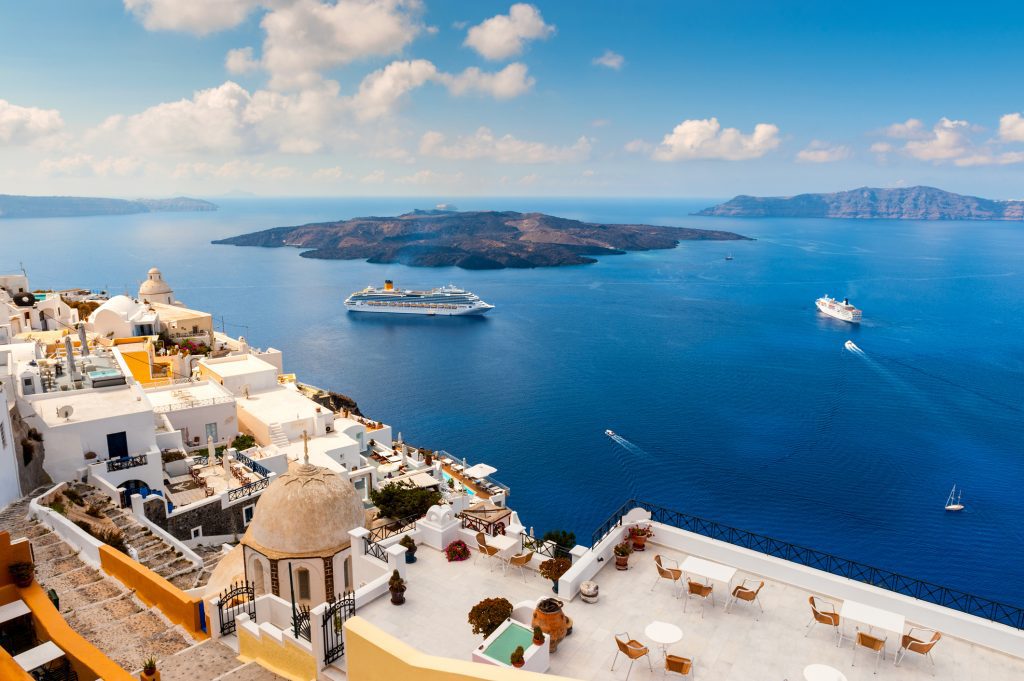 Mediterranean Cruise, Santorini, Greece - Viking Travel