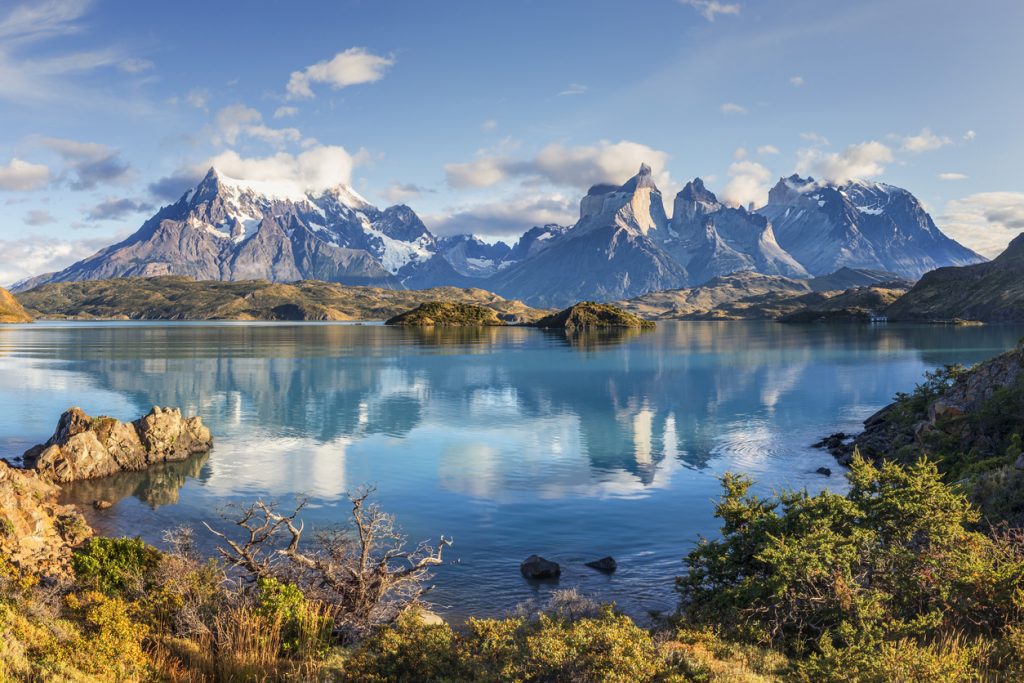 Cuernos del Paine, Torres del Paine National Park, Chile, Patagonia - Chile, Landscape - Scenery