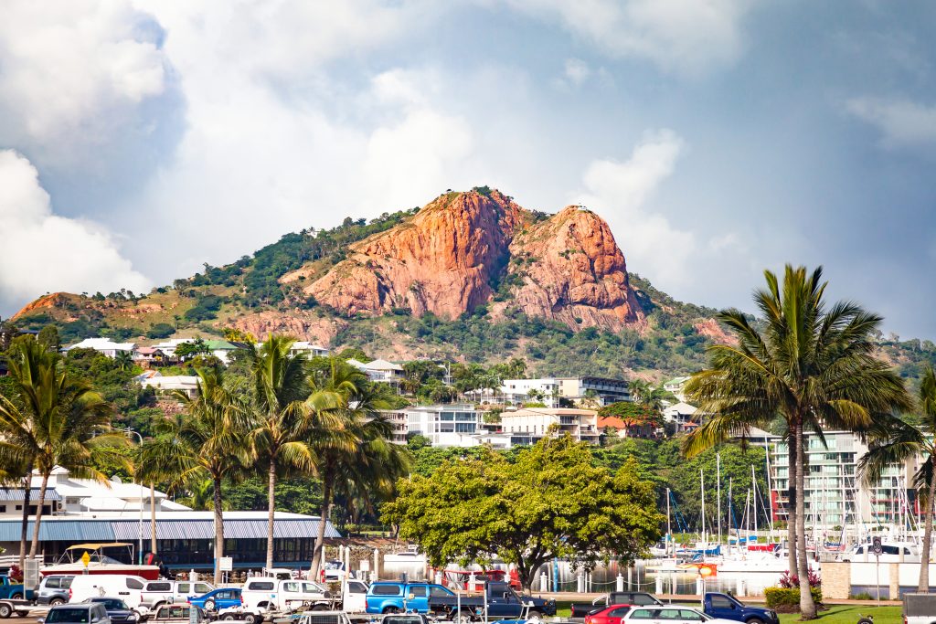 Castle Hill. A mountain in tropical Townsville City Queensland Australia - Viking Travel